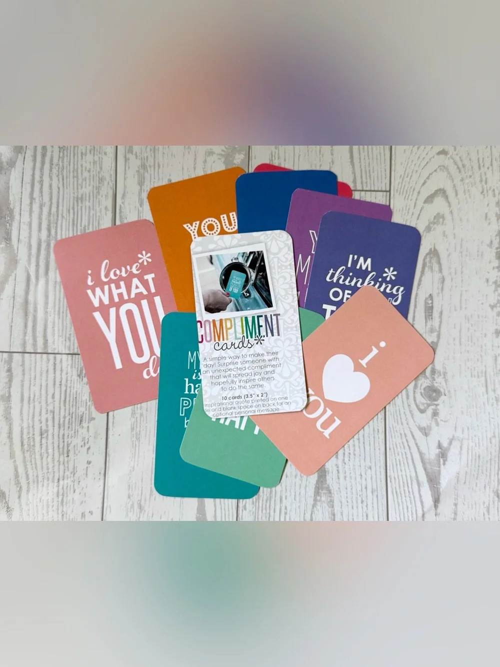 Erin Condren Compliment Cards Assortment of 10 Cards, New in Package